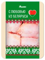Бедро цыпленка-бройлера Ашан красная птица с любовью из Беларуси охлажденное, 750 г