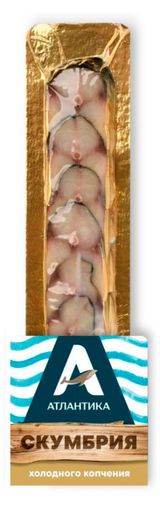 Скумбрия холодного копчения «Атлантика» косичка, 200 г