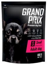 Сухой корм для взрослых собак мелких и миниатюрных пород GRAND PRIX Small Adult 0.8кг