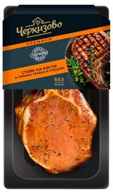 Стейк на кости «Черкизово» Премиум в пряных травах и специях охлажденный, 250 г