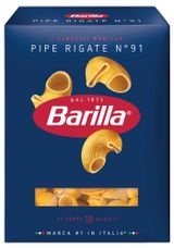 Макаронные изделия Barilla Пипе Ригате №91 из твердых сортов пшеницы, 450 г