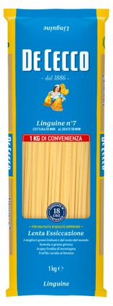 Макаронные изделия De Cecco Linguine Лингвине №7 Италия, 1 кг