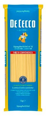 Макаронные изделия De Cecco Spaghettini Спагеттини №11 Италия, 1 кг