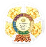 Сырная десертная тарелка «Джанкойский сыр» Классика сырный сет с грецкими орехами и миндалем кубики БЗМЖ, 200 г