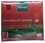 Чай черный Dilmah Английский завтрак цейлонский в пакетиках, 100 х 2 г