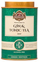 Чай зеленый Basilur Gin & Tonic Tea Mint Шри-Ланка, 75 г