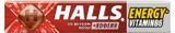 Леденцы Halls со вкусом колы + кофеин, 25 г