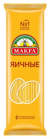 Макаронные изделия Makfa Спагетти Яичные, 450 г