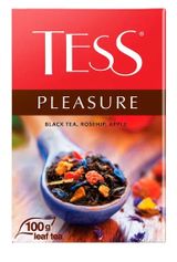 Чай черный Tess Pleasure с добавками листовой, 100 г