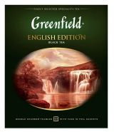 Чай черный Greenfield English Edition в пакетиках, 100 шт
