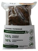 Хлеб белково-полбяной «VQ формула» с семенами льна и подсолнечника без добавления сахара нарезка, 250 г
