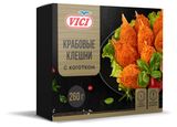 Клешни краба с коготком в панировке Vici Приорити имитированные замороженные, 260 г