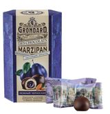 Конфеты GRONDARD марципан в шоколаде с черносливом, 140 г