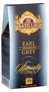 Чай черный Basilur Earl Grey листовой с бергамотом Шри-Ланка, 100 г