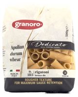 Макаронные изделия Ganoro 183 Riga Ригатони Додикато Италия, 500 г