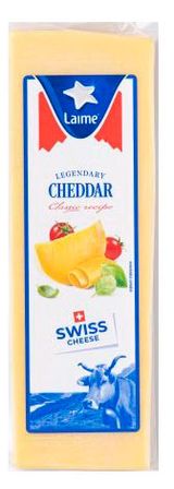 Сыр полутвердый Чеддер Laime 53%, 150 г