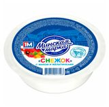 Продукт творожный «Минская марка» Снежок с маком и желатинками охлажденный 7% БЗМЖ Беларусь, 400 г