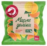 Мармелад АШАН Красная птица Мармедольки цитрусовое ассорти, 300 г