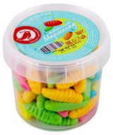 Мармелад АШАН Красная птица Мини-червячки неон, 250 г