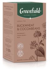 Чай травяной Greenfield Buckwheat & Cocoabeans в пирамидках, 20х1,8 г