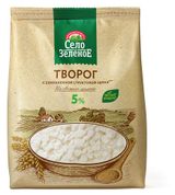 Творог зерненый «Село зеленое» 5% БЗМЖ, 500 г