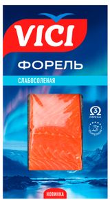 Форель слабосоленая VICI филе-кусок, 150 г