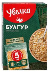 Изображение товара Булгур «Увелка» в пакетиках для варки, 5х80 г