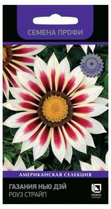 Изображение товара Семена Газания «Поиск» «Поиск» Нью дэй роуз страйп, 10 шт