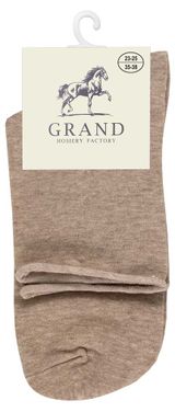 Изображение товара Носки женские «Гранд» SCL127 бежевые, р.23/25