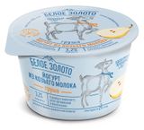 Изображение товара Йогурт «Белое золото» из козьего молока груша 3,2% БЗМЖ, 150 г