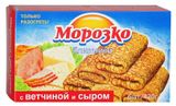 Изображение товара Блинчики сытные «Морозко» с ветчиной и сыром замороженные, 420 г