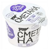 Изображение товара Сметана «Из Углича» 15% БЗМЖ, 200 г