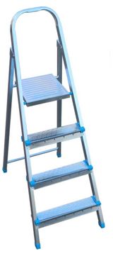 Изображение товара Стремянка Zalger 711-4 стальная, 4 ступени