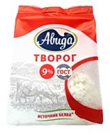 Изображение товара Творог рассыпчатый «Авида» 9% БЗМЖ, 300 г