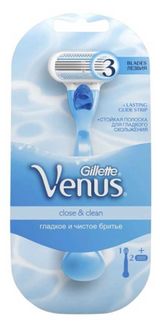 Изображение товара Бритва женская Venus Gillette с двумя сменными кассетами