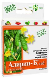 Изображение товара Биофунгицид для овощей «АБТ-Групп» Алирин-Б, 20 таблеток