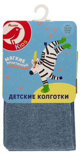 Изображение товара Колготки детские АШАН Красная птица синие, р.110/116