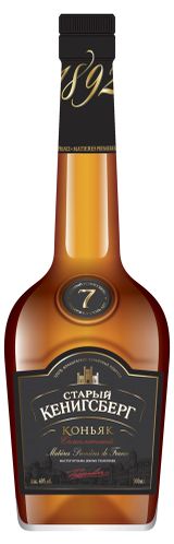 Изображение товара Коньяк «Старый Кенигсберг» Россия 7 лет , 1 л