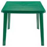 Изображение товара Стол пластиковый Garden Star зеленый, 80х80х71 см