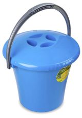 Изображение товара Ведро Martika пищевое с крышкой голубое, 14 л