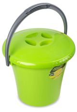 Изображение товара Ведро Martika пищевое с крышкой салатовое, 14 л