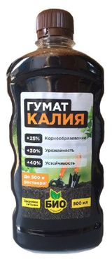 Изображение товара Гумат калия «БИО-комплекс», 500 мл