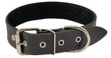 Изображение товара Ошейник для собак HOMECAT кожанный черный, 30 см
