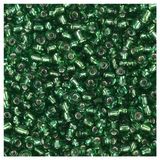 Изображение товара Бисер Colibry размер 10 зеленый, 20 г