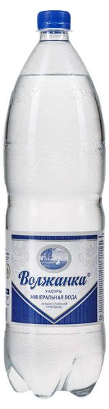 Изображение товара Вода минеральная «Волжанка» с газом, 1,5 л