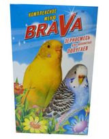 Изображение товара Корм для попугаев Brava зерносмесь для волнистых видов, 500 г