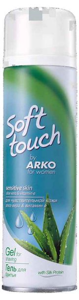 Изображение товара Гель для бритья Arko Soft Touch для чувствительной кожи, 200 мл