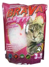 Изображение товара Наполнитель для кошачьего туалета Brava Гламур силикагелевый Полевые цветы, 3,8 л