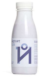 Изображение товара Йогурт питьевой «Братья Чебурашкины» фермерский черника 0,5% БЗМЖ, 330 г