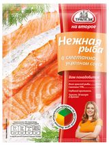 Изображение товара Приправа на второе «Трапеза» для нежной рыбы в сметанно-укропном соусе, 25 г